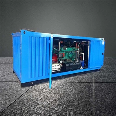 산업용 고압 워터젯 청소 기계